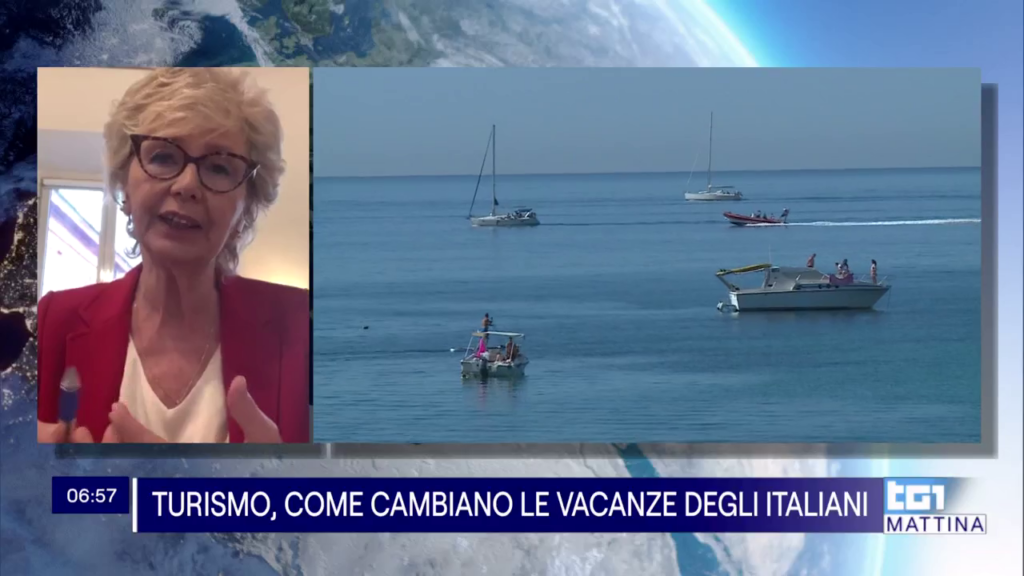 La Presidente De Luise ospite di Tg1 Mattina